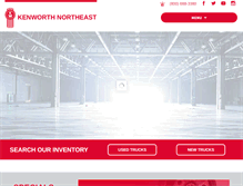 Tablet Screenshot of kenworthne.com